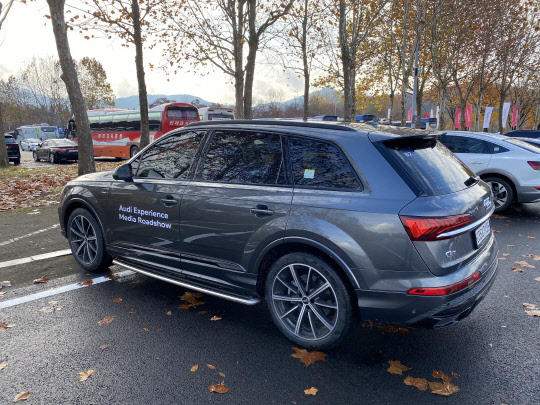 아우디 Q7 55 TFSI 콰트로 프리미엄. <이상현 기자>